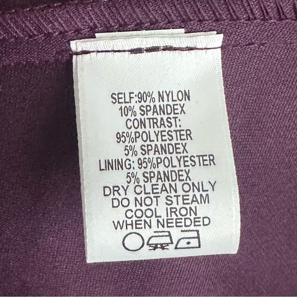 Kiyonna Screen Siren Amethyst Lace Maxi Dress, Size 1X 1XL, Made in USA, MOB - Picture 8 of 9